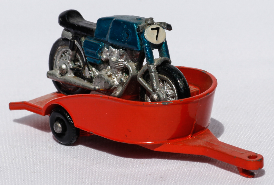 Matchbox Motorcycle and Trailer